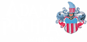 Adam Puchta Winery logo - white text